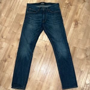 Men’s Express Slim Jeans, dark medium wash, 30/32